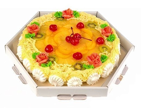 Торт Фруктовый рай 2 кг / Код 8200