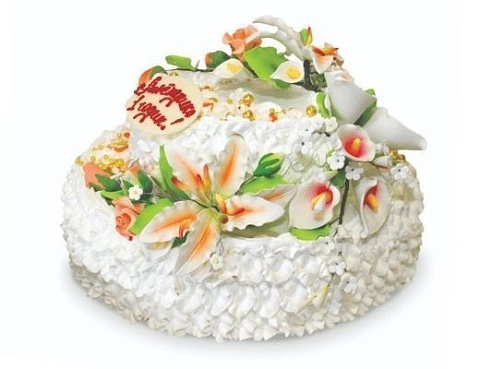 Торт цветы С-2113