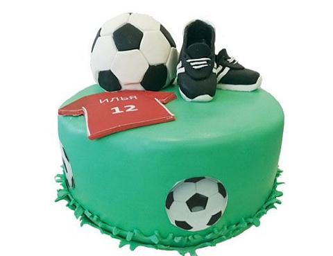 Детский торт футболисту М-3230